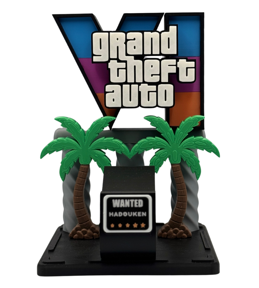 GTA VI palm tree headphone stand | Slicer